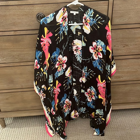 Kimono Swim Cover Up, One Size fits All - Picture 1 of 3